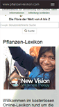 Mobile Screenshot of pflanzen-lexikon.com